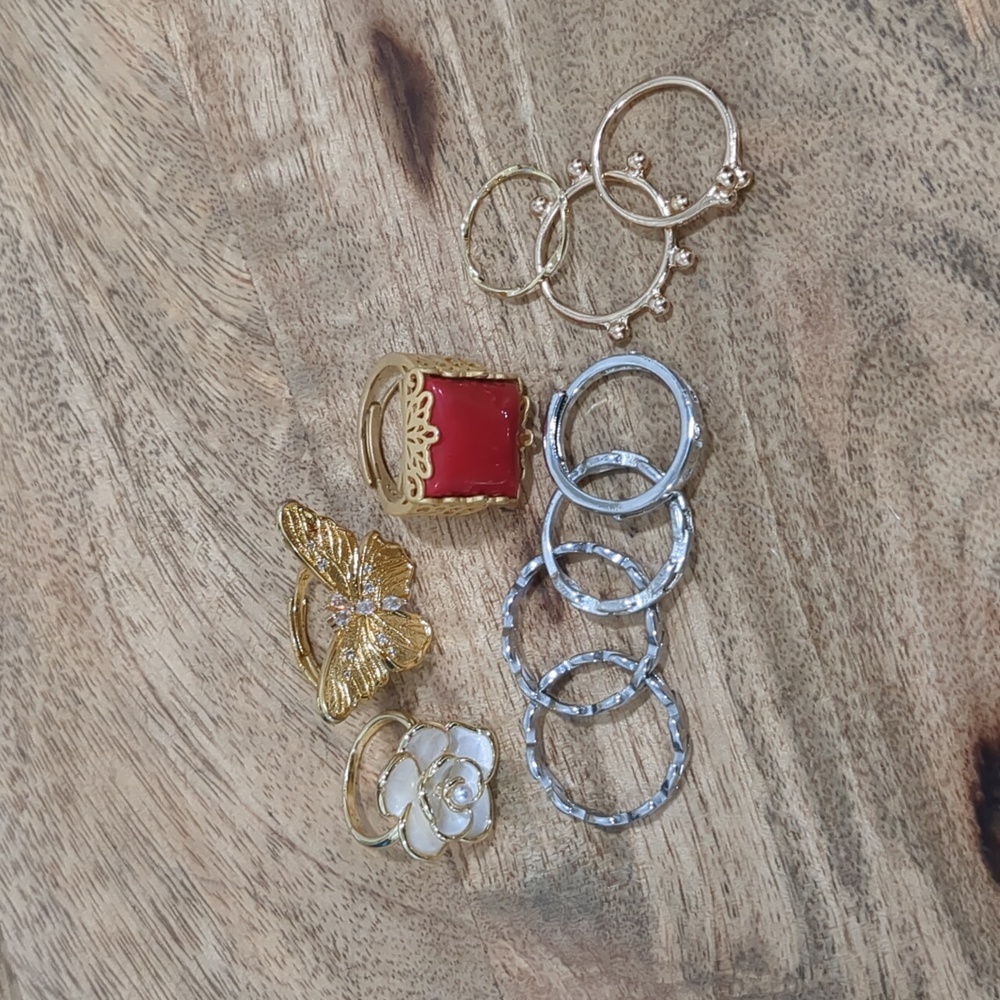 2 For $25 10 Custom Rings Bundle